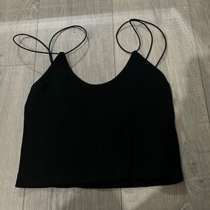 black tank top